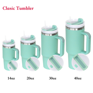 Copo isolado de 40 OZ da 2ª série com canudo e alça