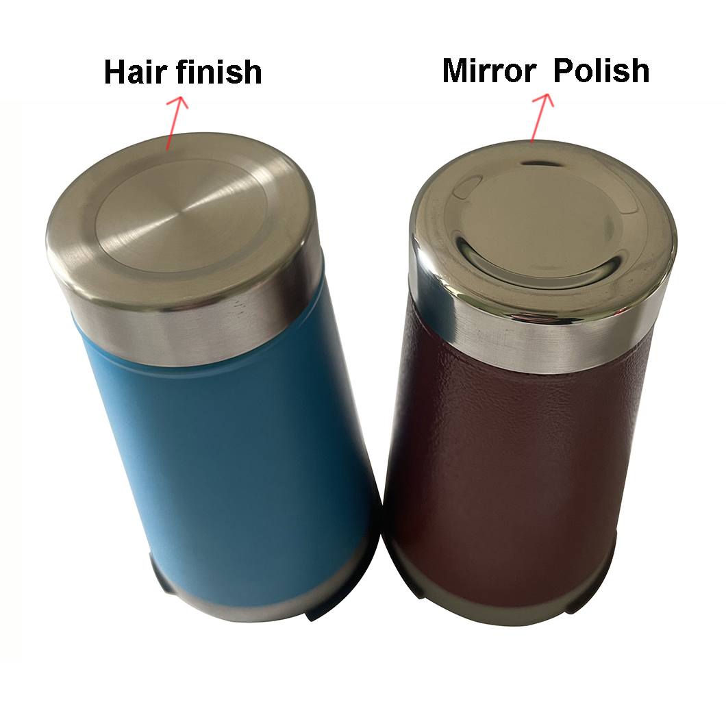 Wholessell mant&eacute;m canecas de cerveja de metal reutiliz&aacute;veis ​​frias com abridor