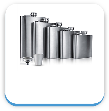 como podemos usar o frasco de mão de aço inoxidável?