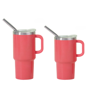 Canecas de café com presente isolado de aço inoxidável térmico 