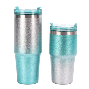 Pintura brilhante personalizada aço inoxidável isolada de canecas de viagem 