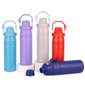 Fluxo de gelo Aerolight Vacuum Water Bottle com tampa de fluxo rápido