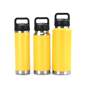 Garrafa de água de acampamento com grande volume com revestimento em pó a granel