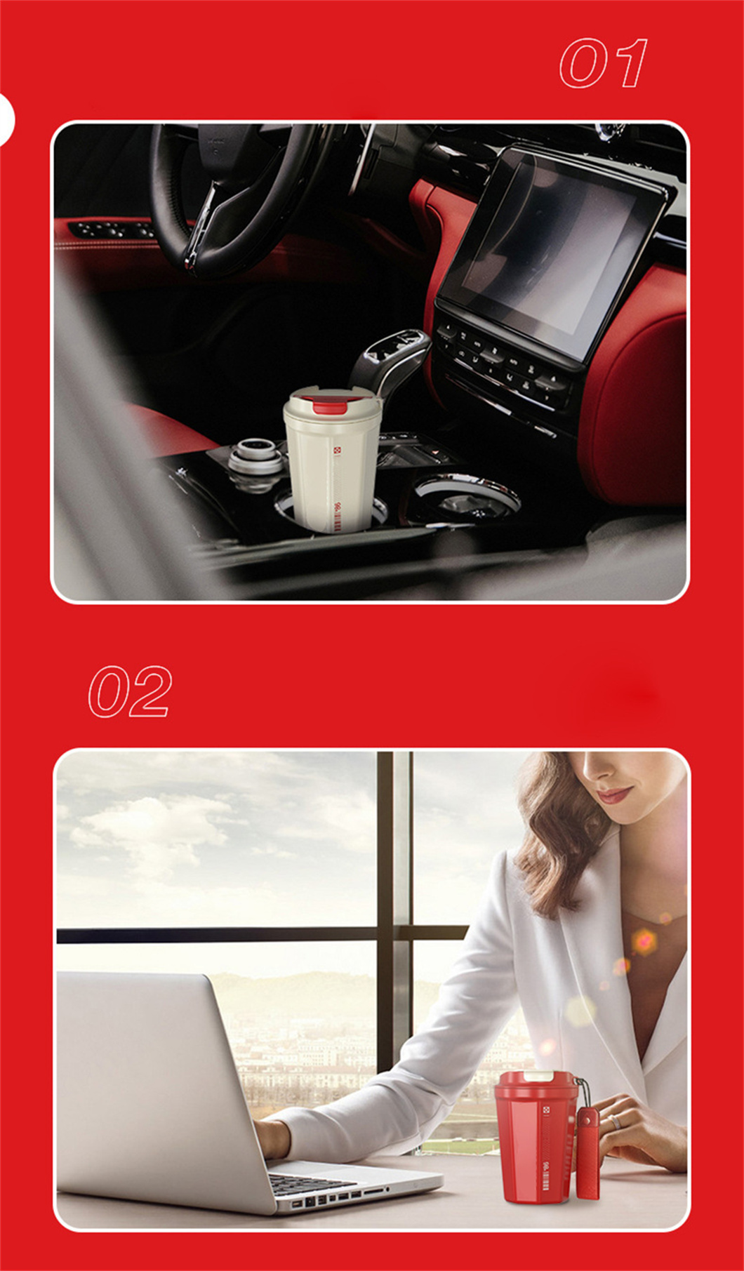 Academia mant&eacute;m o distribuidor de copo isolado de a&ccedil;o inoxid&aacute;vel quente quente