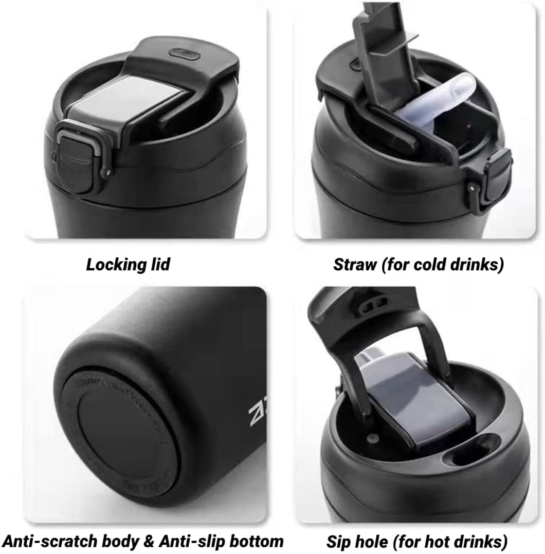 Canecas de caf&eacute; em a&ccedil;o inoxid&aacute;vel de a&ccedil;o inoxid&aacute;vel de f&aacute;brica 