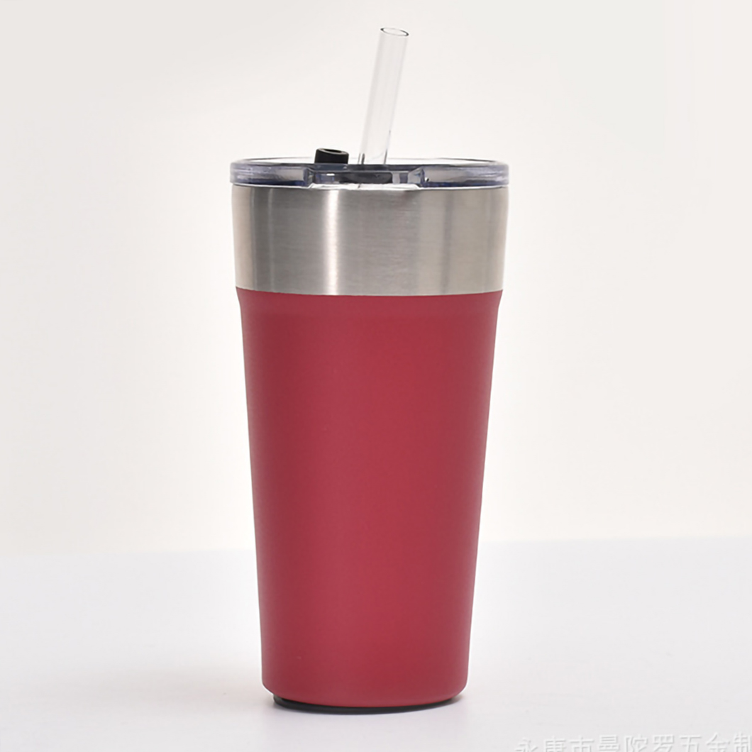 Wholessell mant&eacute;m o copo de cerveja de a&ccedil;o inoxid&aacute;vel frio com abridor