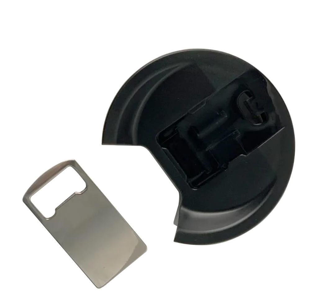 Wholessell mant&eacute;m canecas de cerveja de metal reutiliz&aacute;veis ​​frias com abridor