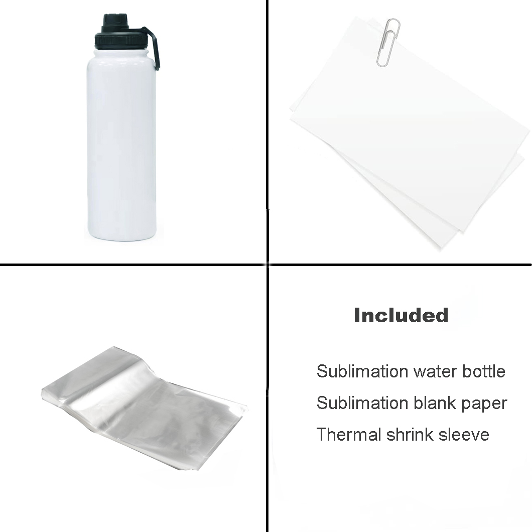 Garrafa de &aacute;gua isolada de sublima&ccedil;&atilde;o de presente personalizada DIY 