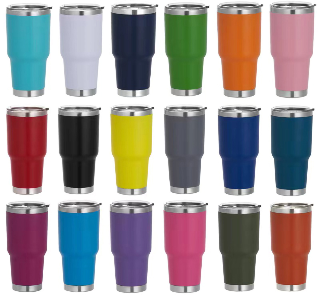 Canecas de copo de carros com isolamento t&eacute;rmico cl&aacute;ssico com fabricante de tampa 