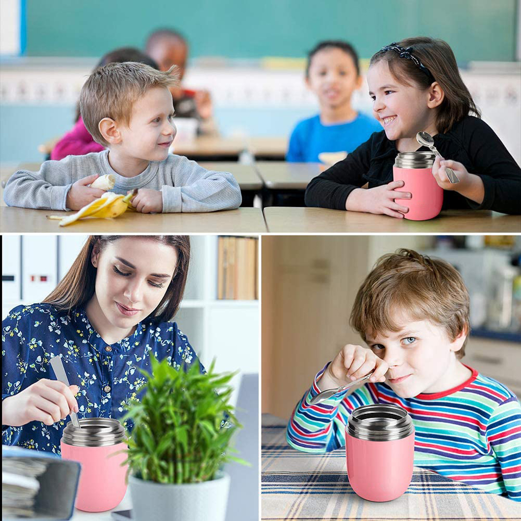 Fabricante de jarra de alimentos para crian&ccedil;as a v&aacute;cuo de a&ccedil;o inoxid&aacute;vel 