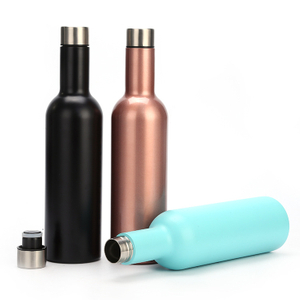 Grupo agradável do presente da garrafa de água da garrafa de vácuo 500ml 750ml