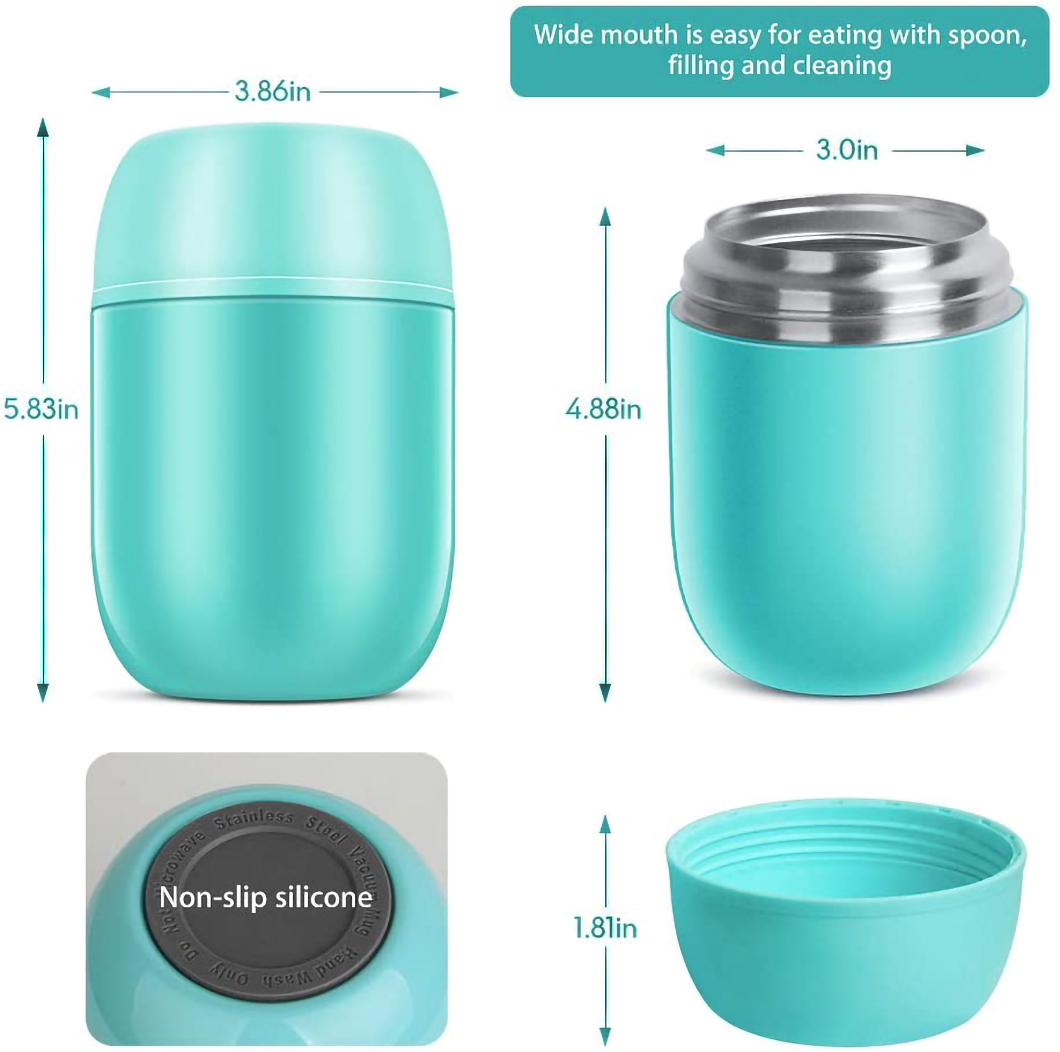 Fabricante de jarra de alimentos para crian&ccedil;as a v&aacute;cuo de a&ccedil;o inoxid&aacute;vel 