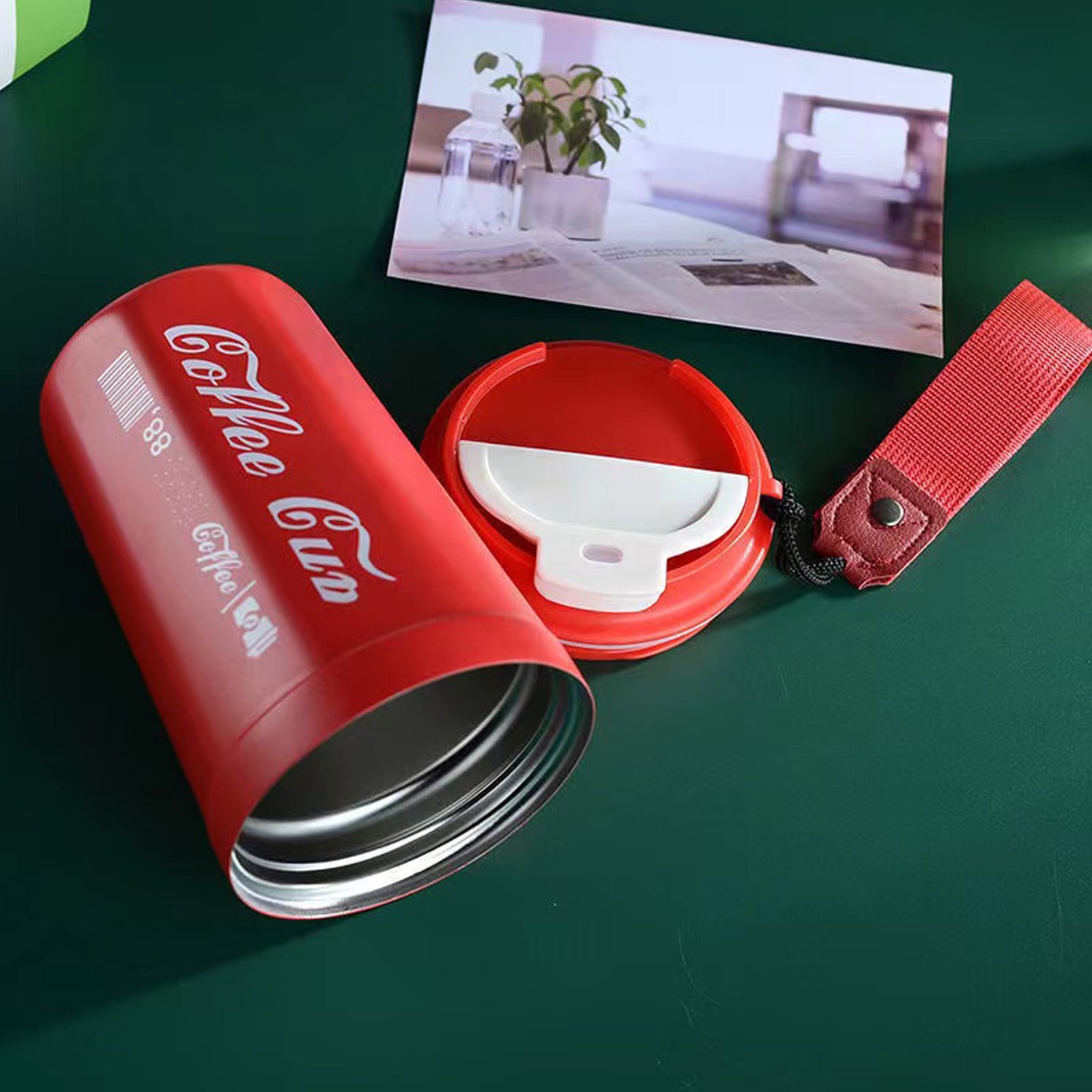 Academia mant&eacute;m o distribuidor de copo isolado de a&ccedil;o inoxid&aacute;vel quente quente