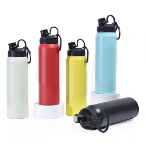 Metal isolado de viagens ao ar livre de ciclismo esportivo de água garrafa de água