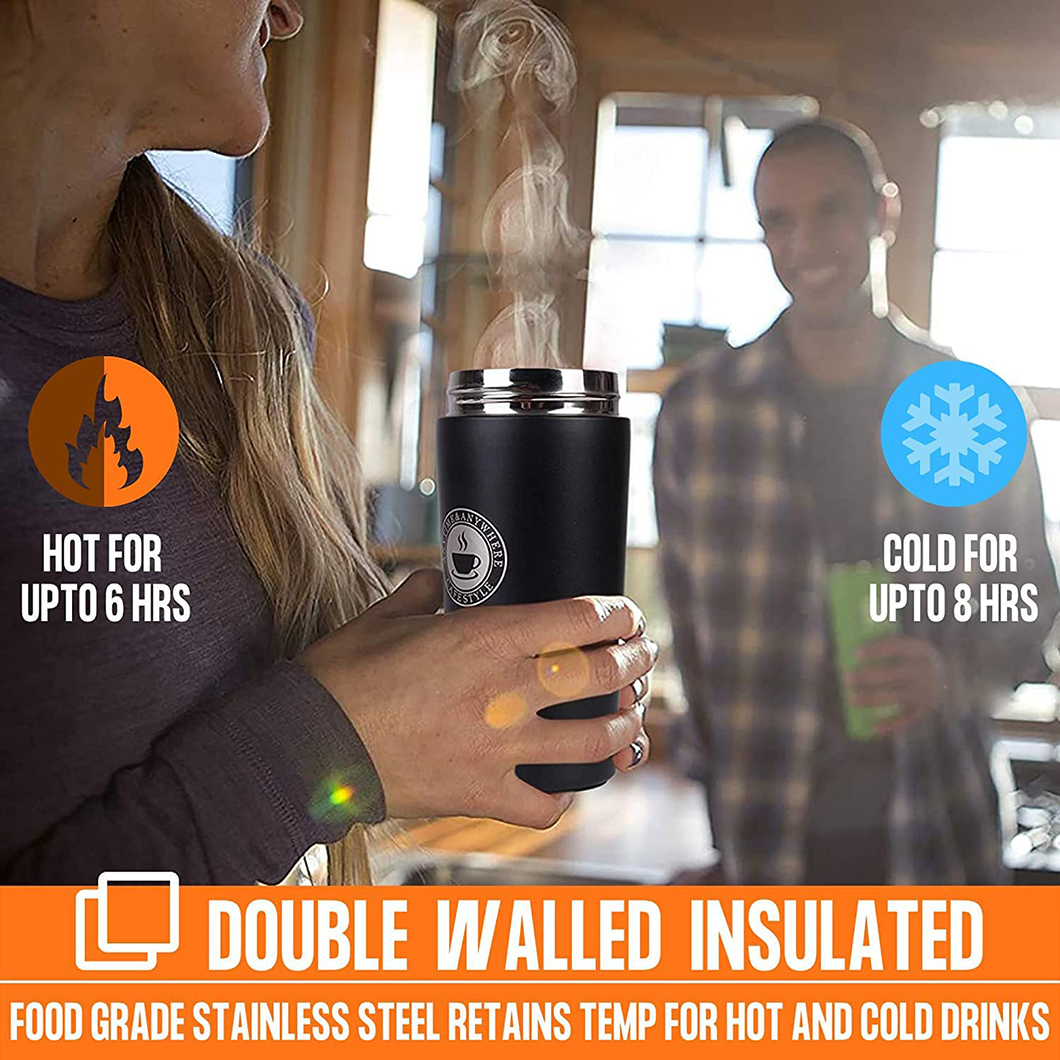 Tumbler de caf&eacute;