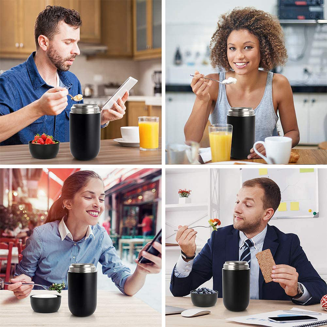 Fabricante de jarra de alimentos para crian&ccedil;as a azotas de a&ccedil;o inoxid&aacute;vel 